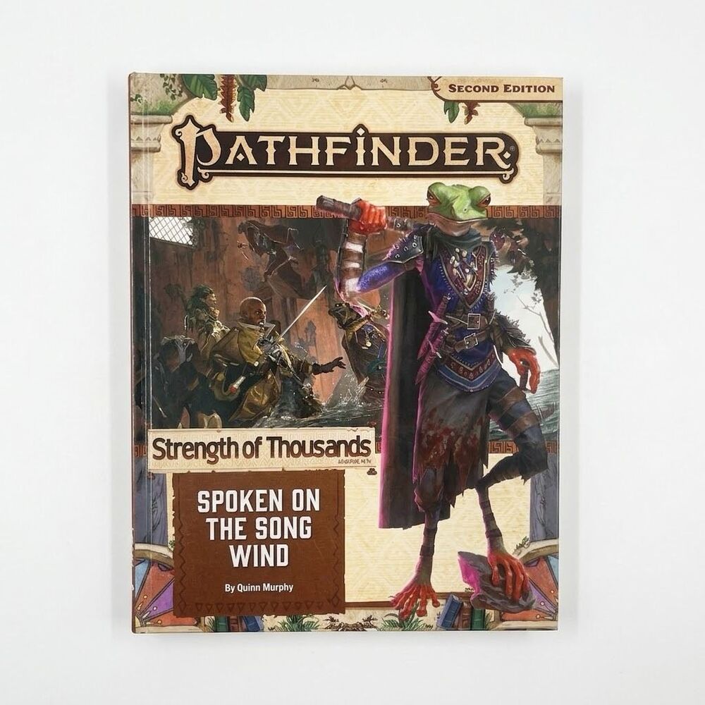 Pathfinder 2e Strength of Thousands AP Spoken on the Song Wind RPG Book New